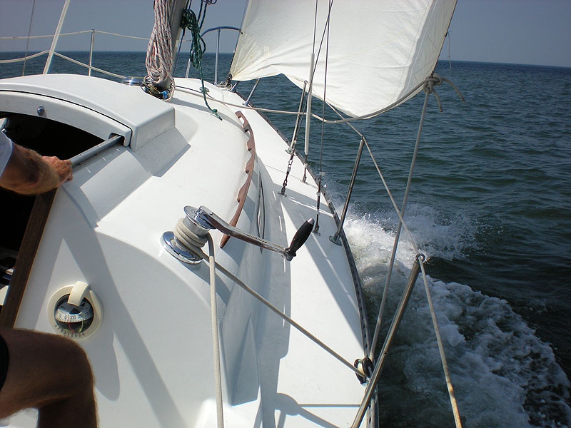 C&C 27 sailing 7/24/10